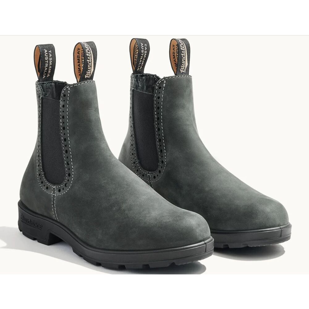 Blundstone Women’s Originals #1630 Rustic Black Leather Chelsea Boots AU 4.5 US